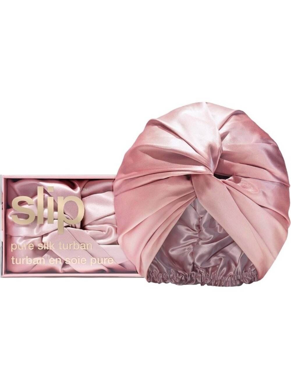 Pure Silk Turban | 100% Mulberry Silk, Ultra Soft, Prevents Hair Breakage